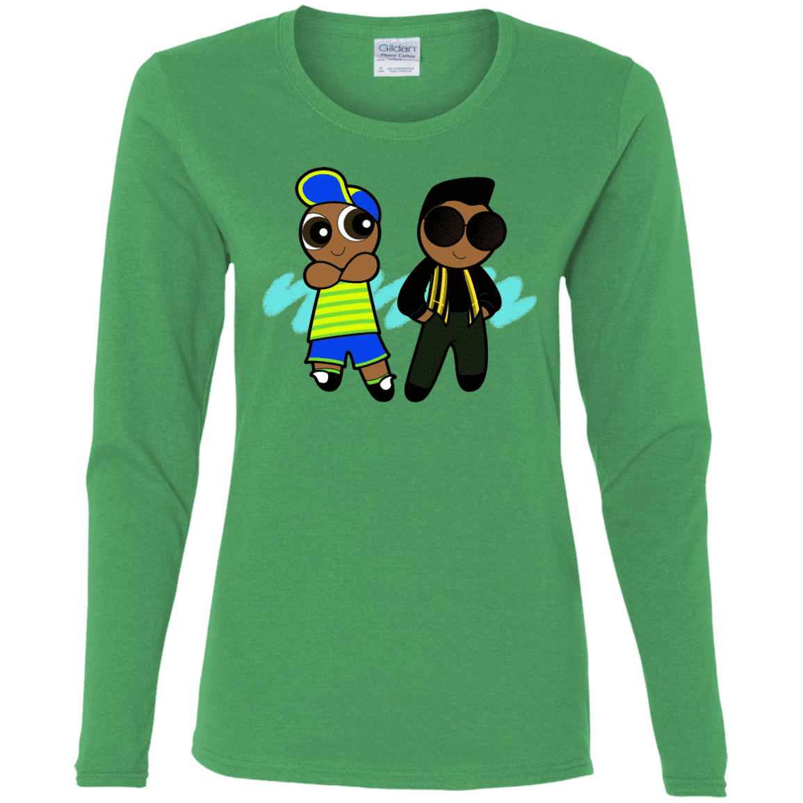 T-Shirts Irish Green / S Puff Prince Women's Long Sleeve T-Shirt