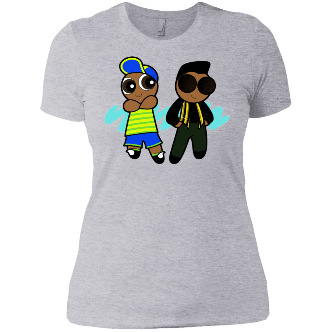 T-Shirts Heather Grey / X-Small Puff Prince Women's Premium T-Shirt