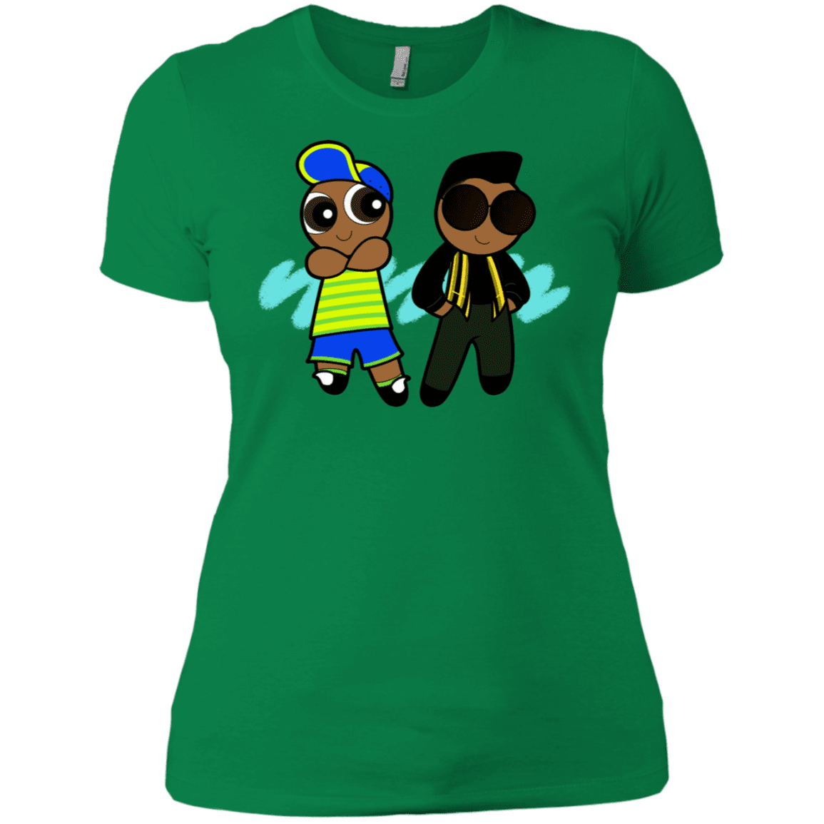 T-Shirts Kelly Green / X-Small Puff Prince Women's Premium T-Shirt