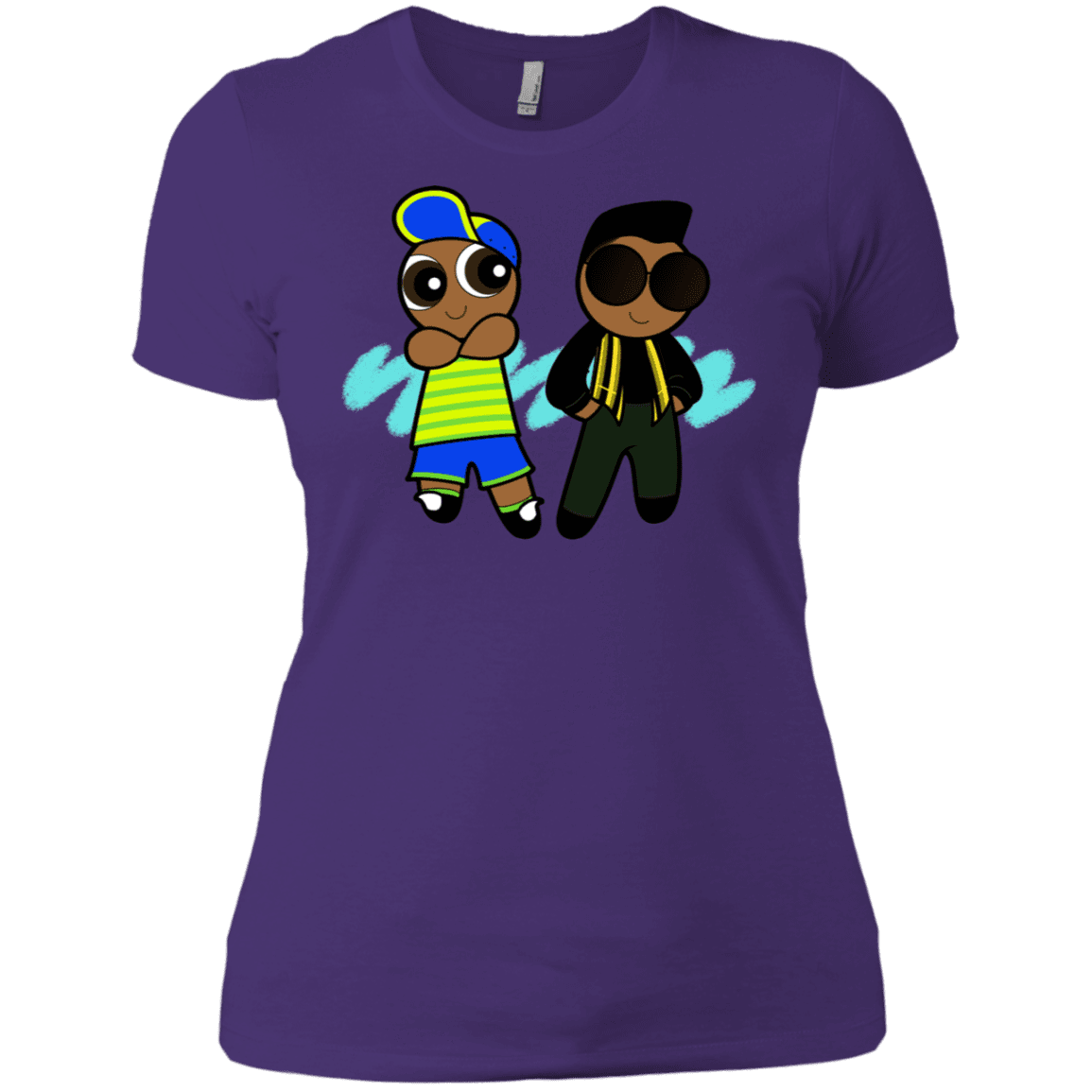 T-Shirts Purple Rush/ / X-Small Puff Prince Women's Premium T-Shirt