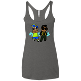 T-Shirts Premium Heather / X-Small Puff Prince Women's Triblend Racerback Tank