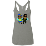 T-Shirts Venetian Grey / X-Small Puff Prince Women's Triblend Racerback Tank
