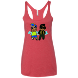 T-Shirts Vintage Red / X-Small Puff Prince Women's Triblend Racerback Tank