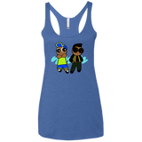 T-Shirts Vintage Royal / X-Small Puff Prince Women's Triblend Racerback Tank