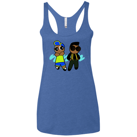 T-Shirts Vintage Royal / X-Small Puff Prince Women's Triblend Racerback Tank