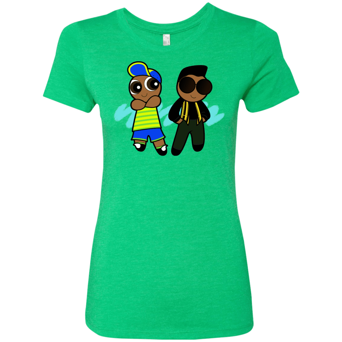 T-Shirts Envy / S Puff Prince Women's Triblend T-Shirt