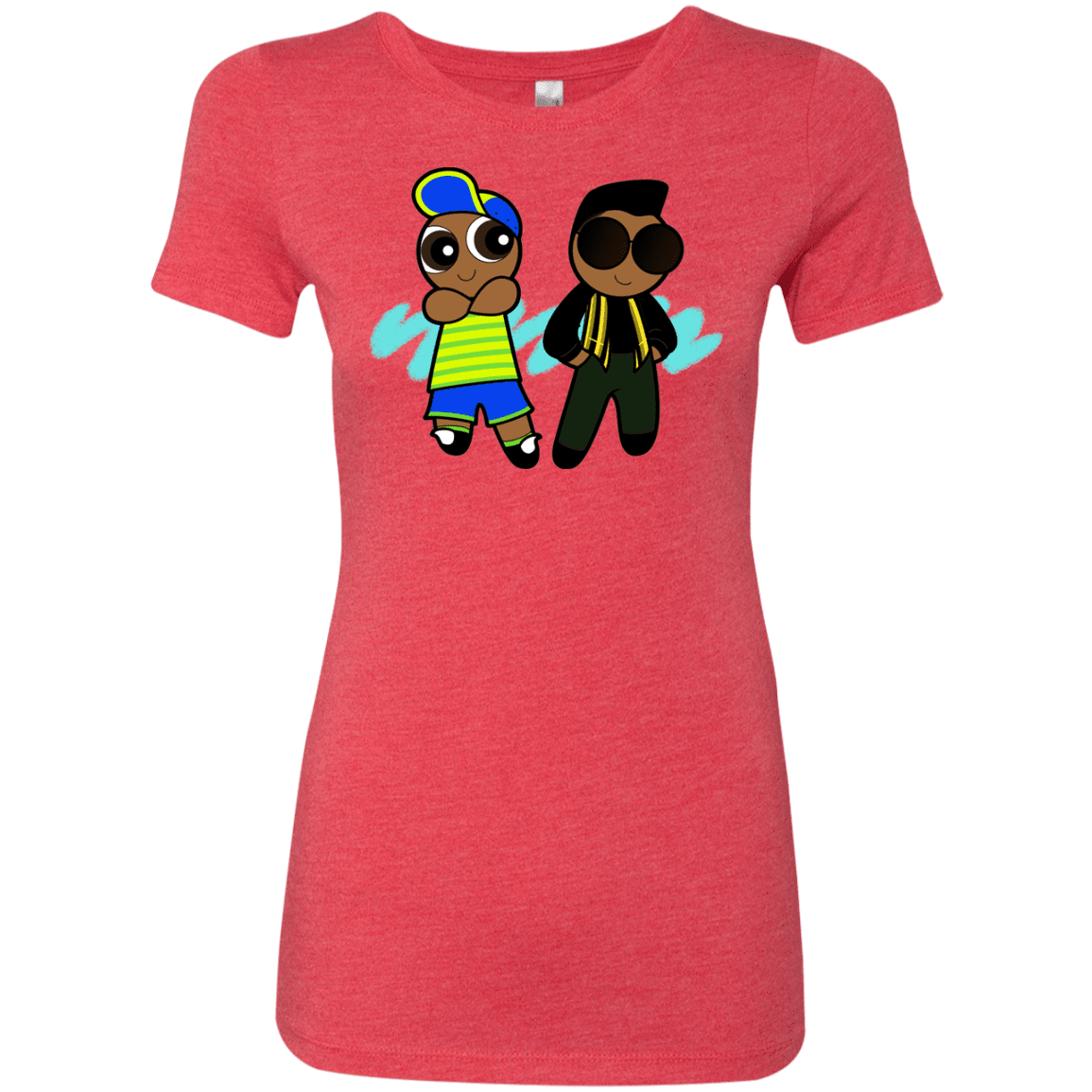 T-Shirts Vintage Red / S Puff Prince Women's Triblend T-Shirt