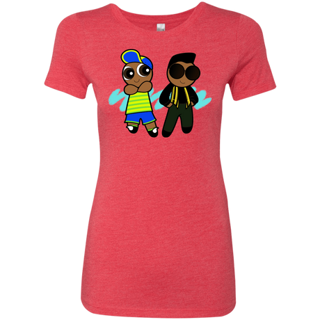 T-Shirts Vintage Red / S Puff Prince Women's Triblend T-Shirt