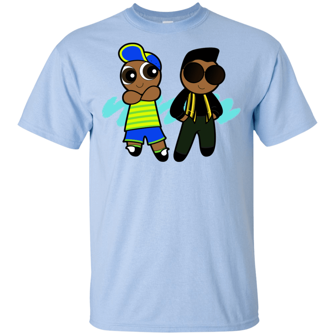 T-Shirts Light Blue / YXS Puff Prince Youth T-Shirt