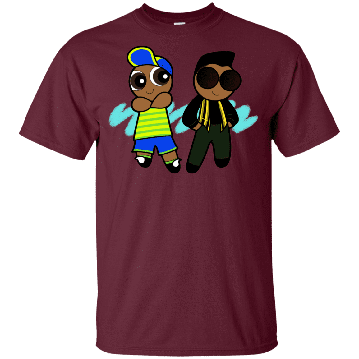 T-Shirts Maroon / YXS Puff Prince Youth T-Shirt