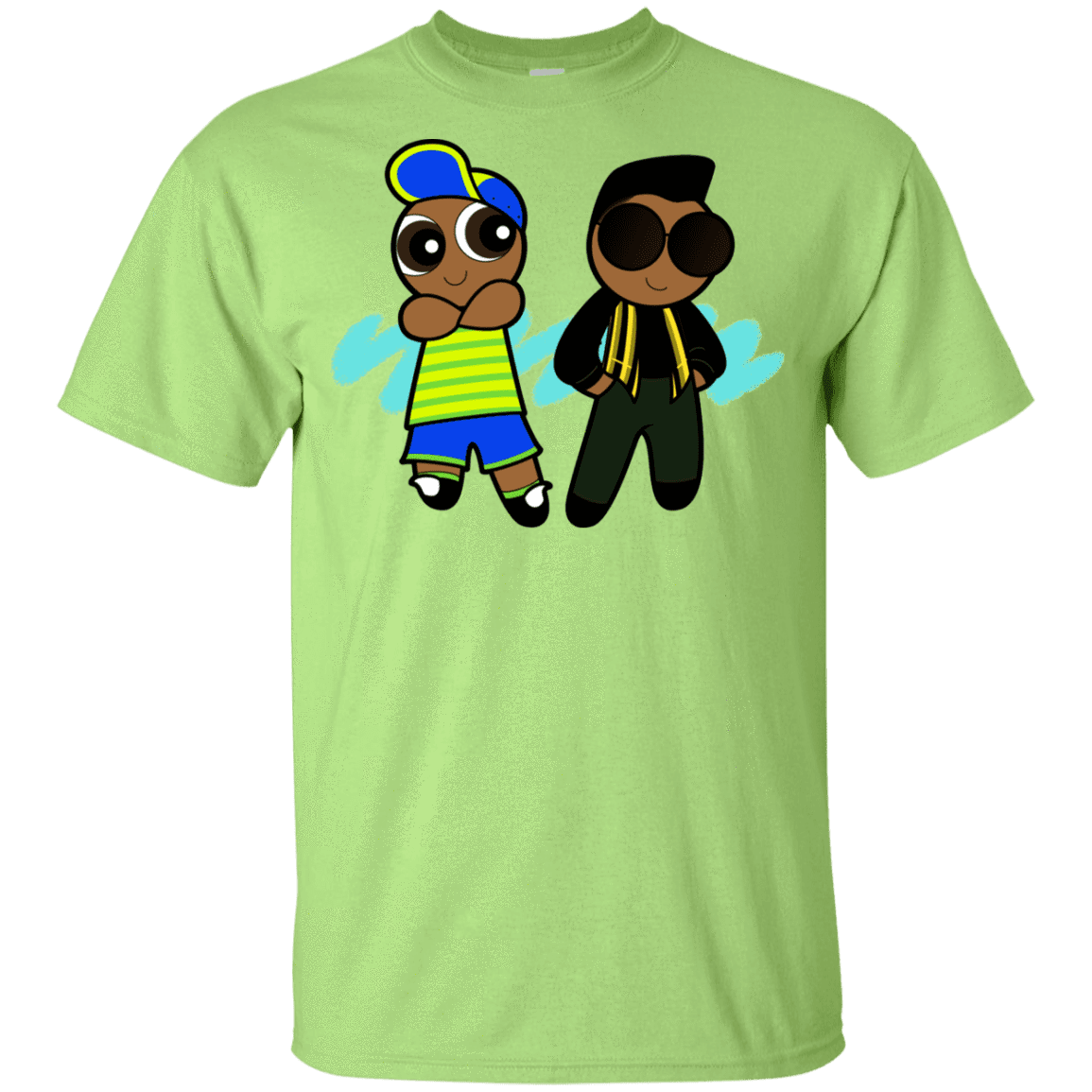 T-Shirts Mint Green / YXS Puff Prince Youth T-Shirt