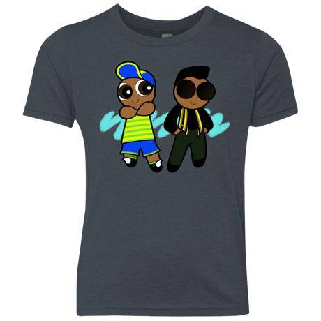 T-Shirts Vintage Navy / YXS Puff Prince Youth Triblend T-Shirt