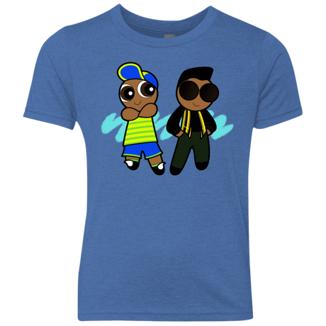 T-Shirts Vintage Royal / YXS Puff Prince Youth Triblend T-Shirt