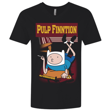 T-Shirts Black / X-Small Pulp Fiction Men's Premium V-Neck