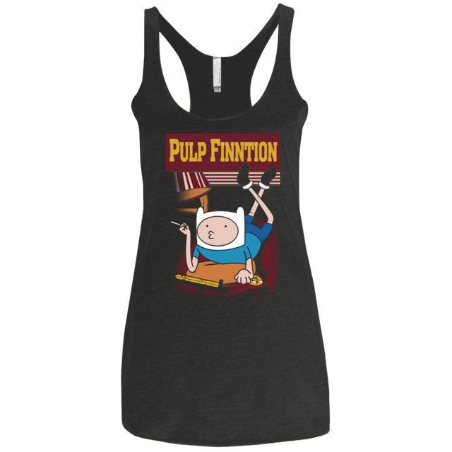 T-Shirts Vintage Black / X-Small Pulp Fiction Women's Triblend Racerback Tank