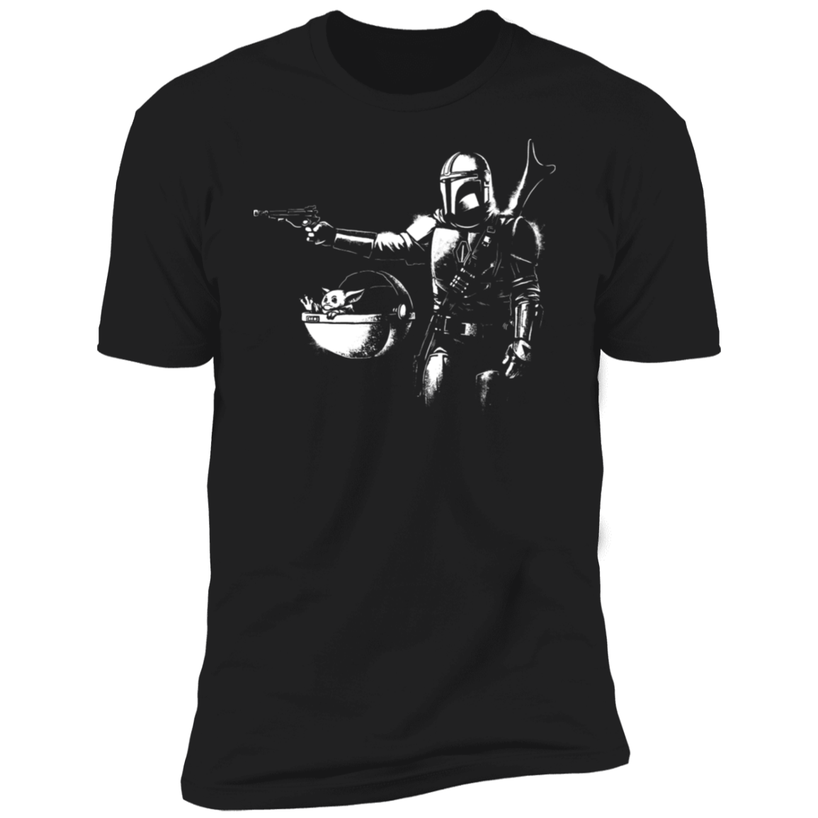 T-Shirts Black / X-Small Pulp Mando Men's Premium T-Shirt