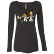 T-Shirts Vintage Black / Small Pulp Simpson Women's Triblend Long Sleeve Shirt
