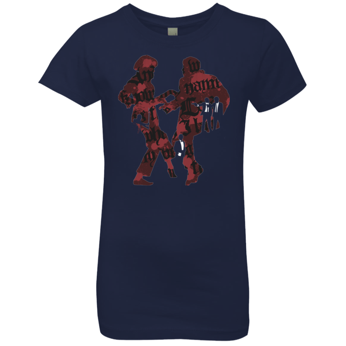 T-Shirts Midnight Navy / YXS Pulp Violence Girls Premium T-Shirt