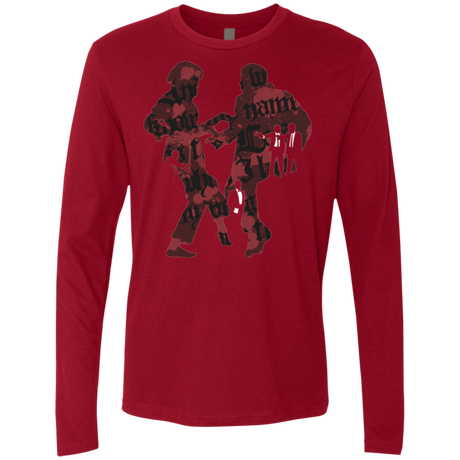 T-Shirts Cardinal / Small Pulp Violence Men's Premium Long Sleeve