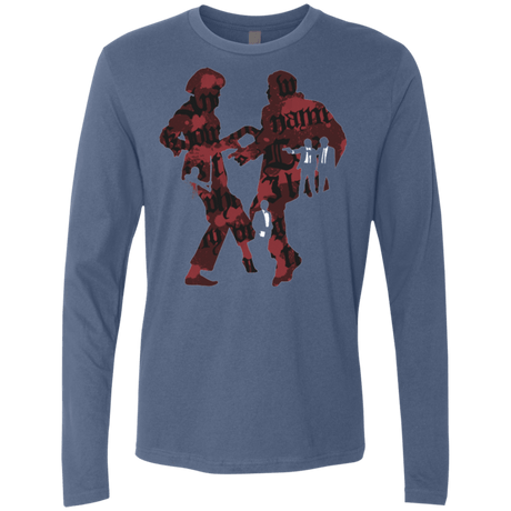 T-Shirts Indigo / Small Pulp Violence Men's Premium Long Sleeve