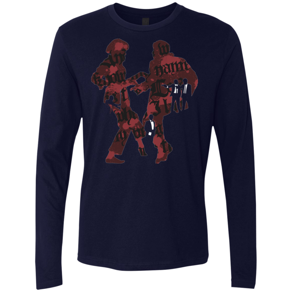 T-Shirts Midnight Navy / Small Pulp Violence Men's Premium Long Sleeve