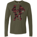 T-Shirts Military Green / Small Pulp Violence Men's Premium Long Sleeve