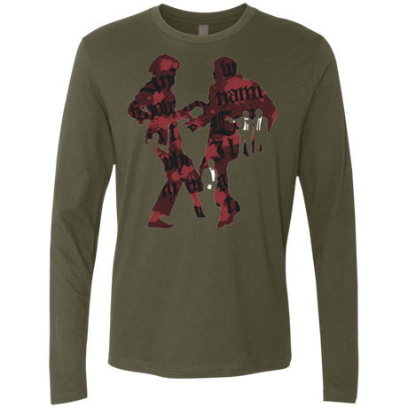 T-Shirts Military Green / Small Pulp Violence Men's Premium Long Sleeve