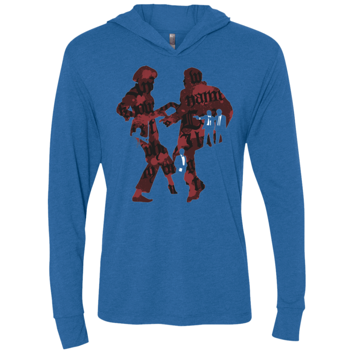 T-Shirts Vintage Royal / X-Small Pulp Violence Triblend Long Sleeve Hoodie Tee