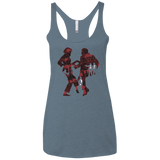 T-Shirts Indigo / X-Small Pulp Violence Women's Triblend Racerback Tank