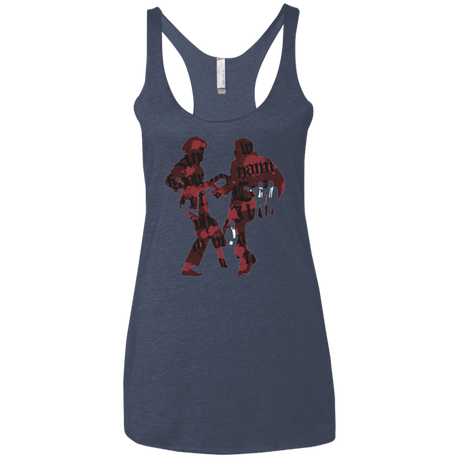 T-Shirts Vintage Navy / X-Small Pulp Violence Women's Triblend Racerback Tank