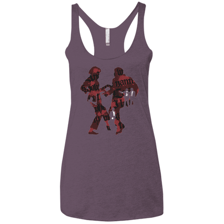 T-Shirts Vintage Purple / X-Small Pulp Violence Women's Triblend Racerback Tank