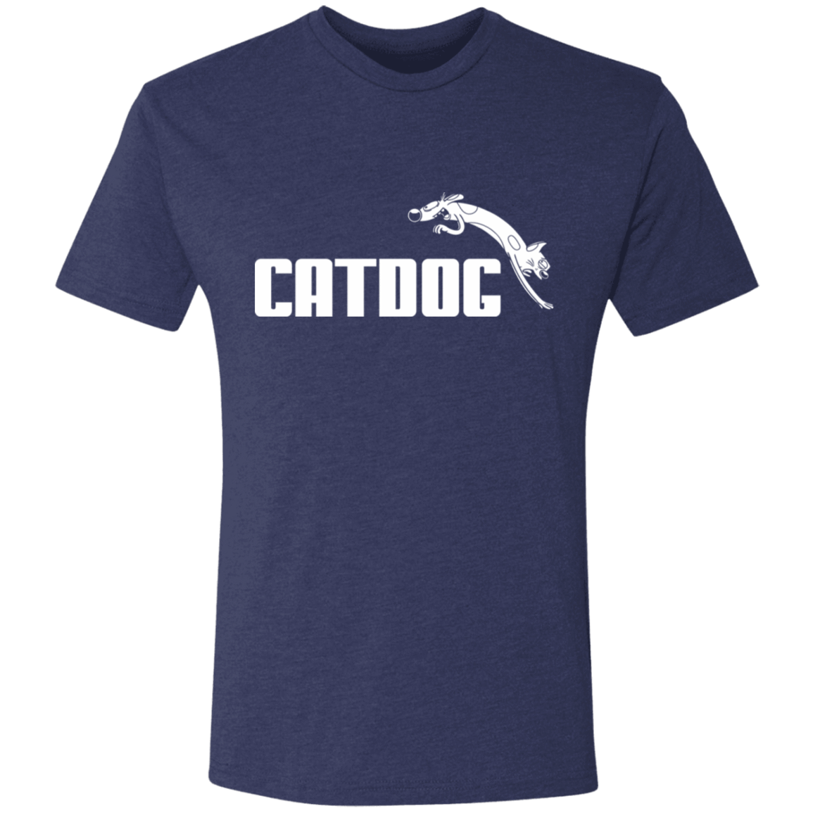 T-Shirts Vintage Navy / S Pumdog Men's Triblend T-Shirt