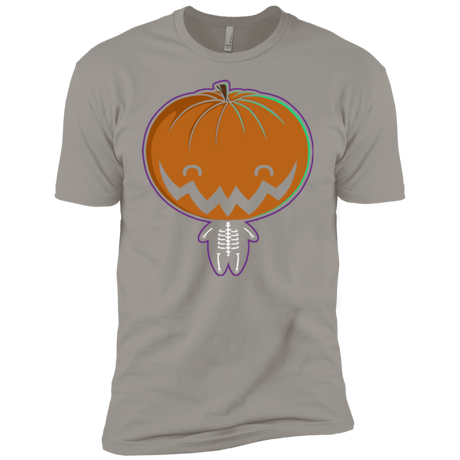 T-Shirts Light Grey / YXS Pumpkin Head Boys Premium T-Shirt