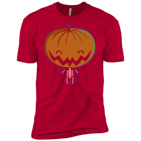 T-Shirts Red / YXS Pumpkin Head Boys Premium T-Shirt