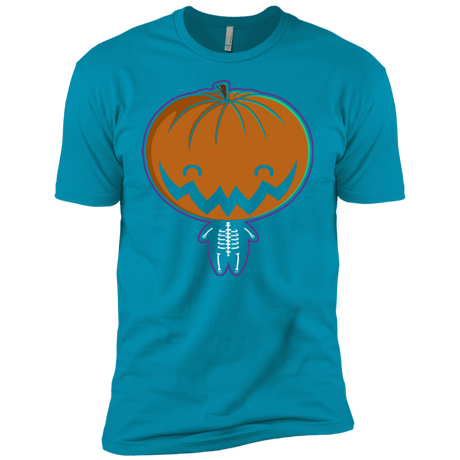 T-Shirts Turquoise / YXS Pumpkin Head Boys Premium T-Shirt