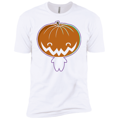 T-Shirts White / YXS Pumpkin Head Boys Premium T-Shirt