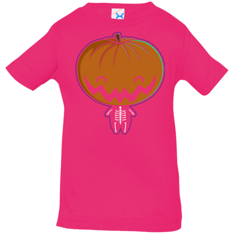 T-Shirts Hot Pink / 6 Months Pumpkin Head Infant Premium T-Shirt