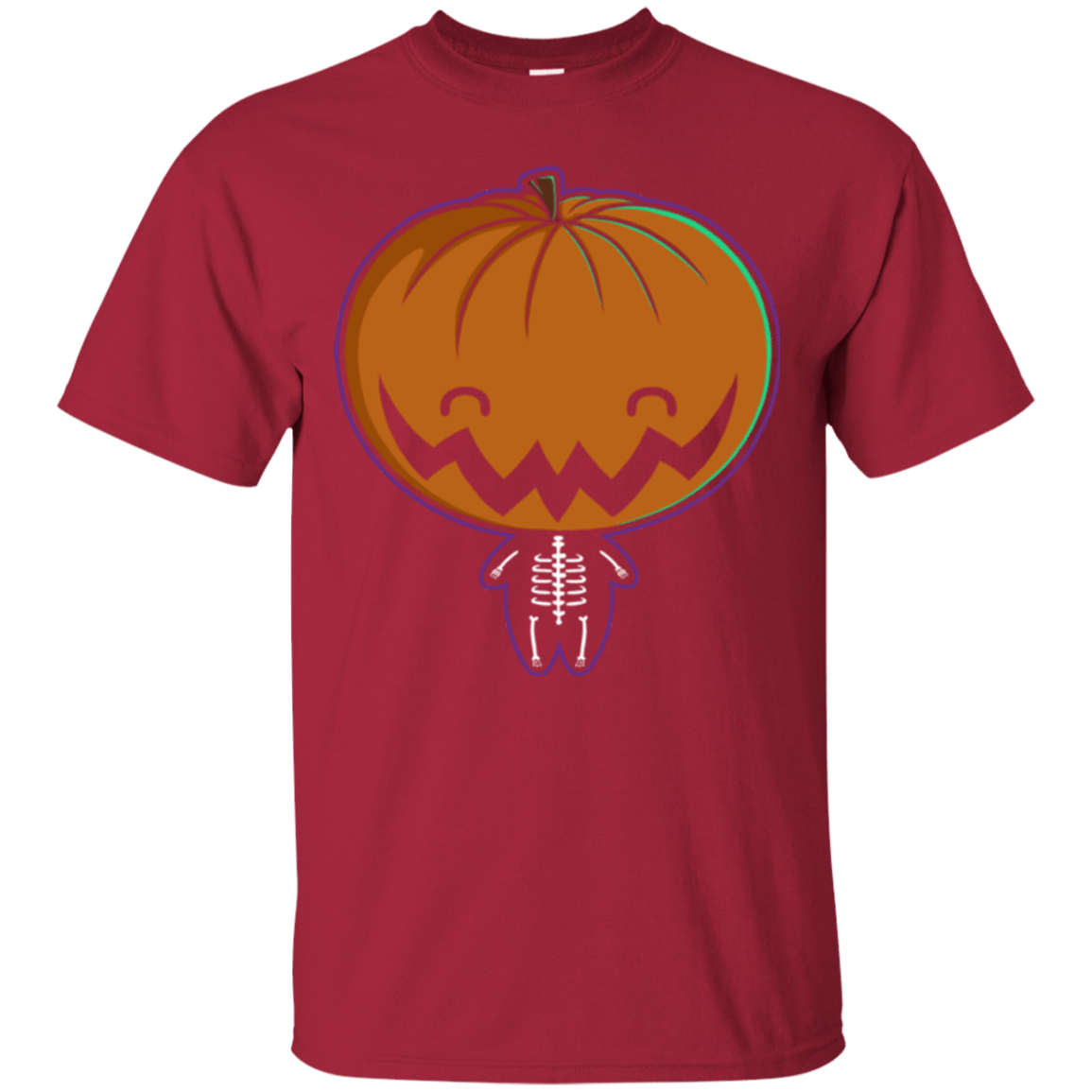 T-Shirts Cardinal / Small Pumpkin Head T-Shirt