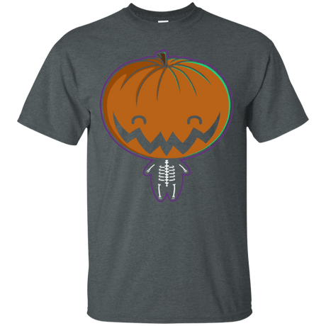 T-Shirts Dark Heather / Small Pumpkin Head T-Shirt