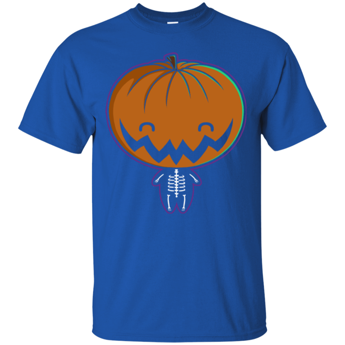 T-Shirts Royal / Small Pumpkin Head T-Shirt