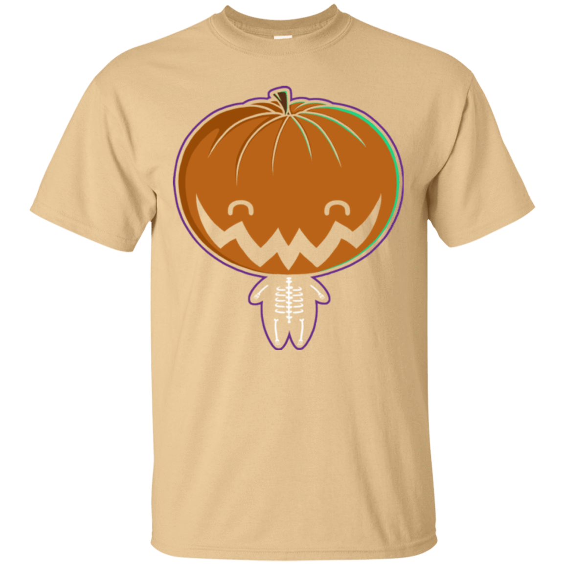 T-Shirts Vegas Gold / Small Pumpkin Head T-Shirt