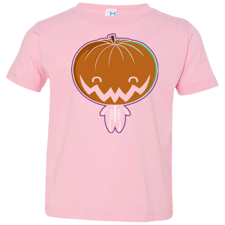 T-Shirts Pink / 2T Pumpkin Head Toddler Premium T-Shirt