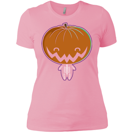 T-Shirts Light Pink / X-Small Pumpkin Head Women's Premium T-Shirt