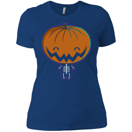 T-Shirts Royal / X-Small Pumpkin Head Women's Premium T-Shirt