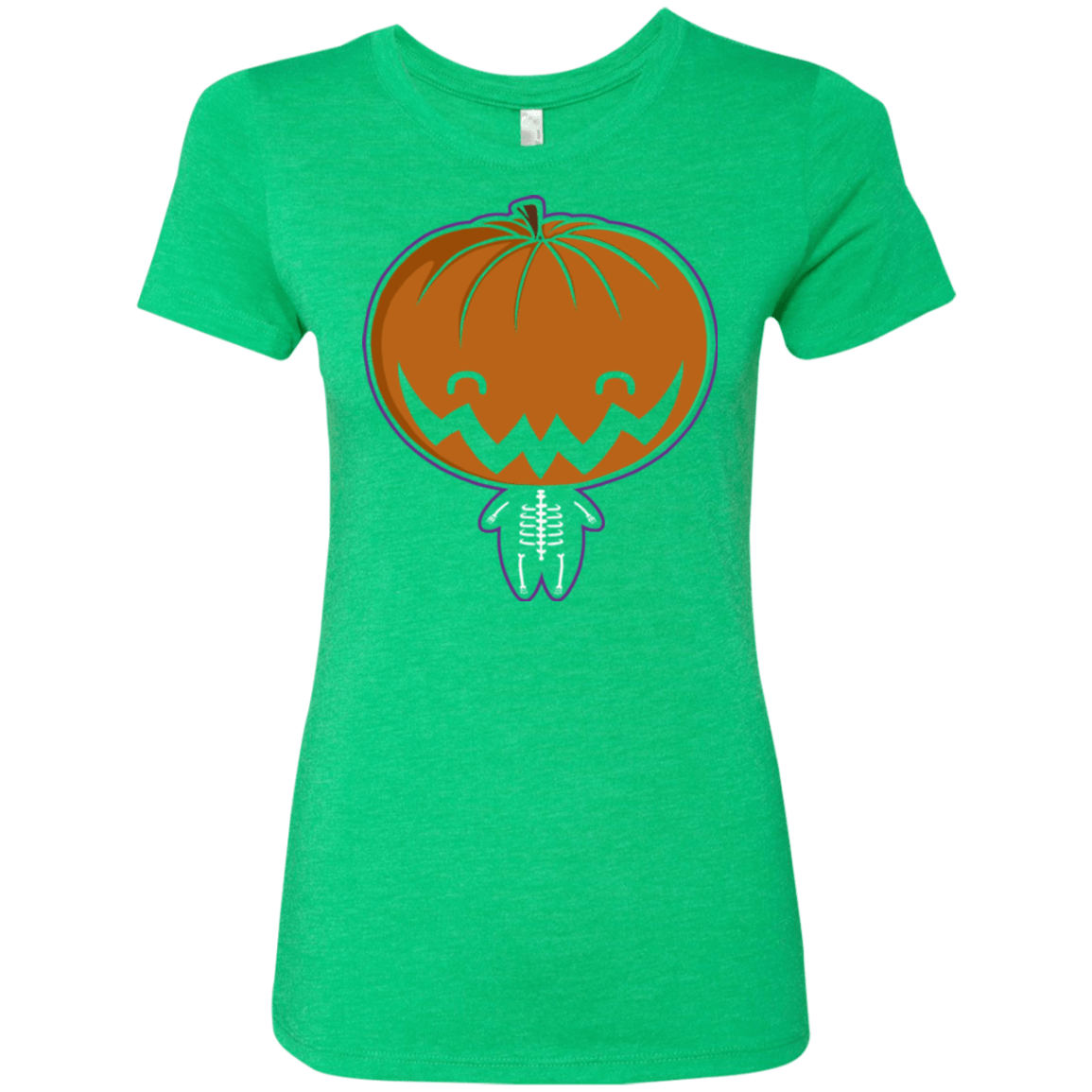 T-Shirts Envy / Small Pumpkin Head Women's Triblend T-Shirt