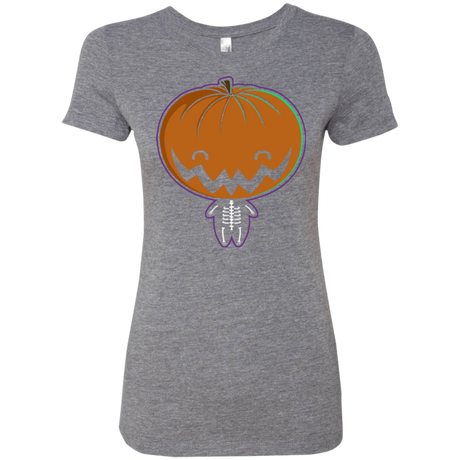 T-Shirts Premium Heather / Small Pumpkin Head Women's Triblend T-Shirt