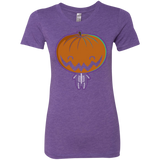 T-Shirts Purple Rush / Small Pumpkin Head Women's Triblend T-Shirt