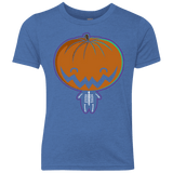 T-Shirts Vintage Royal / YXS Pumpkin Head Youth Triblend T-Shirt