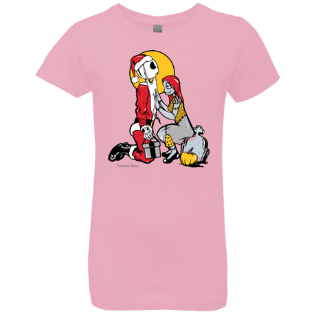 T-Shirts Light Pink / YXS Pumpkin King Girls Premium T-Shirt