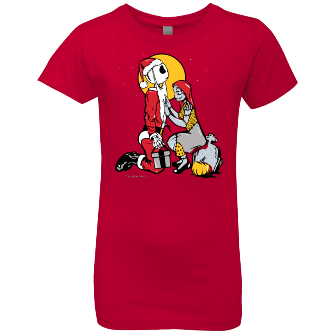T-Shirts Red / YXS Pumpkin King Girls Premium T-Shirt